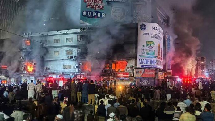 Karachi’s Gul Plaza Inferno: Death Toll Rises To 14 As Army Joins Desperate Search For 60 Missing