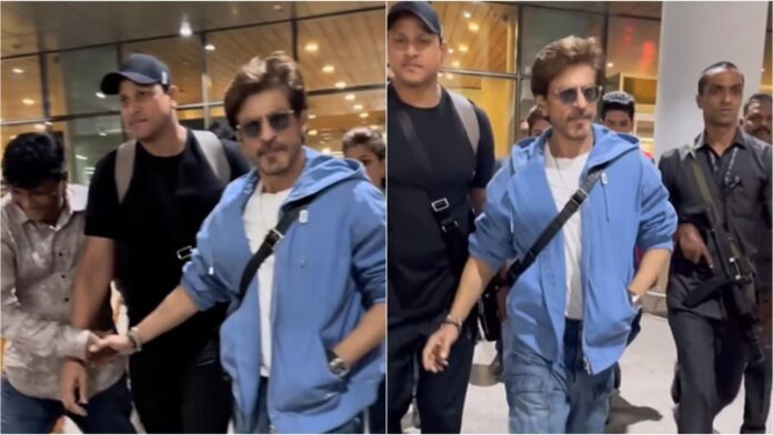 Shah Rukh Khan Asked To Remove Sunglasses During Security Check At Mumbai Airport