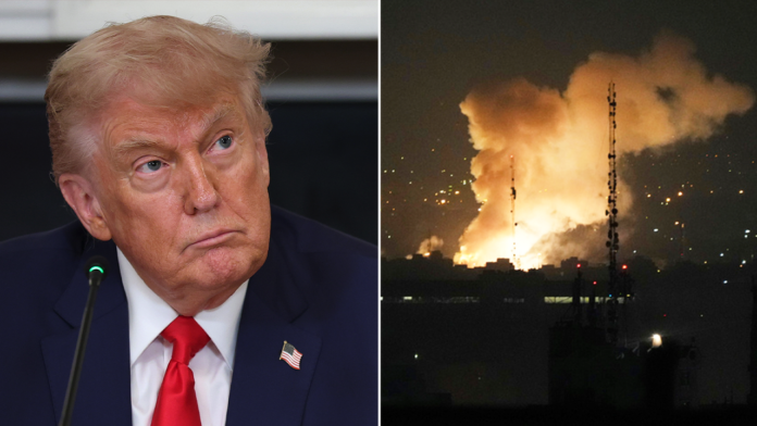Trump Administration Considers Large-Scale Airstrikes on Iran Amid Rising Tensions: Report