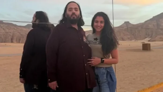Vacation Mode: Anant Ambani and Radhika Merchant Embrace 