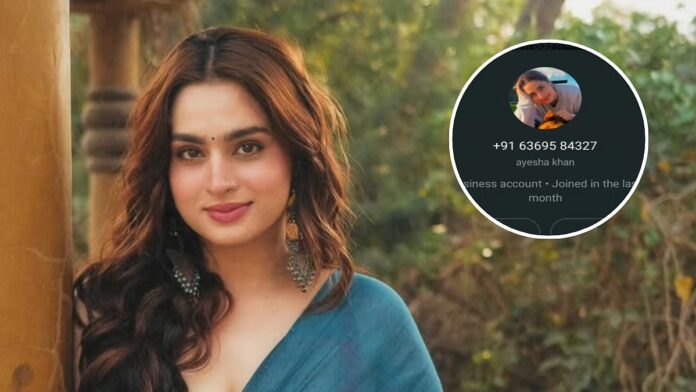 Ayesha Khan Warns Fans About WhatsApp Imposter