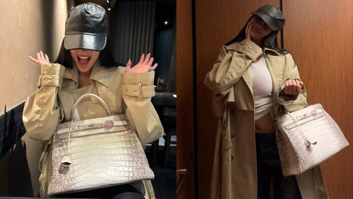 Kylie Jenner Splurges on Rare Hermès Himalaya Birkin and Indian-Designed Diamond Charms