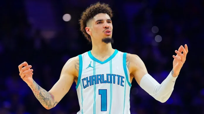 WATCH- NBA Star LaMelo Ball Walks Away Unharmed After Car Crash