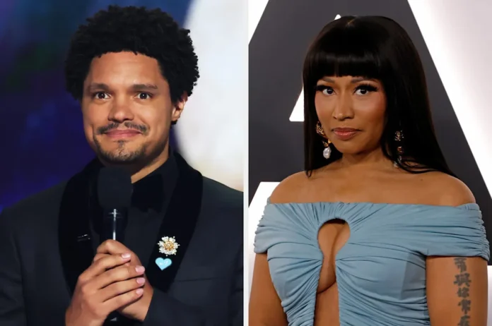 Nicki Minaj Sparks Controversy With Cryptic ‘Satanic Rituals’ Post After Trevor Noah’s Grammy Joke