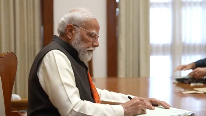 Shedding Colonial Imprints: PM Modi Moves To 'Seva Teerth,' Signs Major Welfare Files
