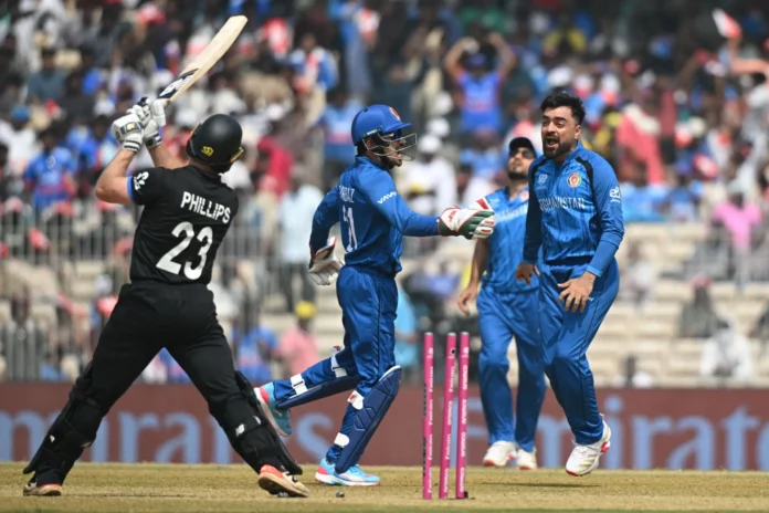 Rashid Khan’s Fiery Send-Off to Glenn Phillips Goes Viral in T20 WC Thriller