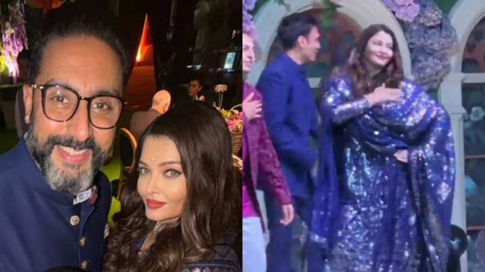 Abhishek Bachchan & Aishwarya Rai Groove To Salman Khan's Salaam-E-Ishq, Twin In Blue