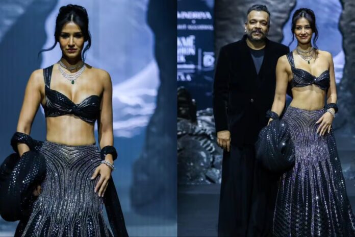 Disha Patani Shines as Showstopper for Amit Aggarwal’s ‘Orizon’ at Lakmē Fashion Week X FDCI