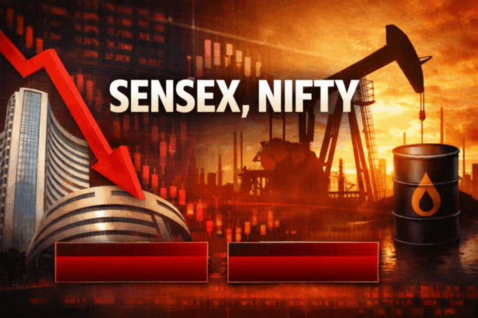 Sensex, Nifty Outlook for Monday: Oil Surge, Weak Rupee to Drive Volatility